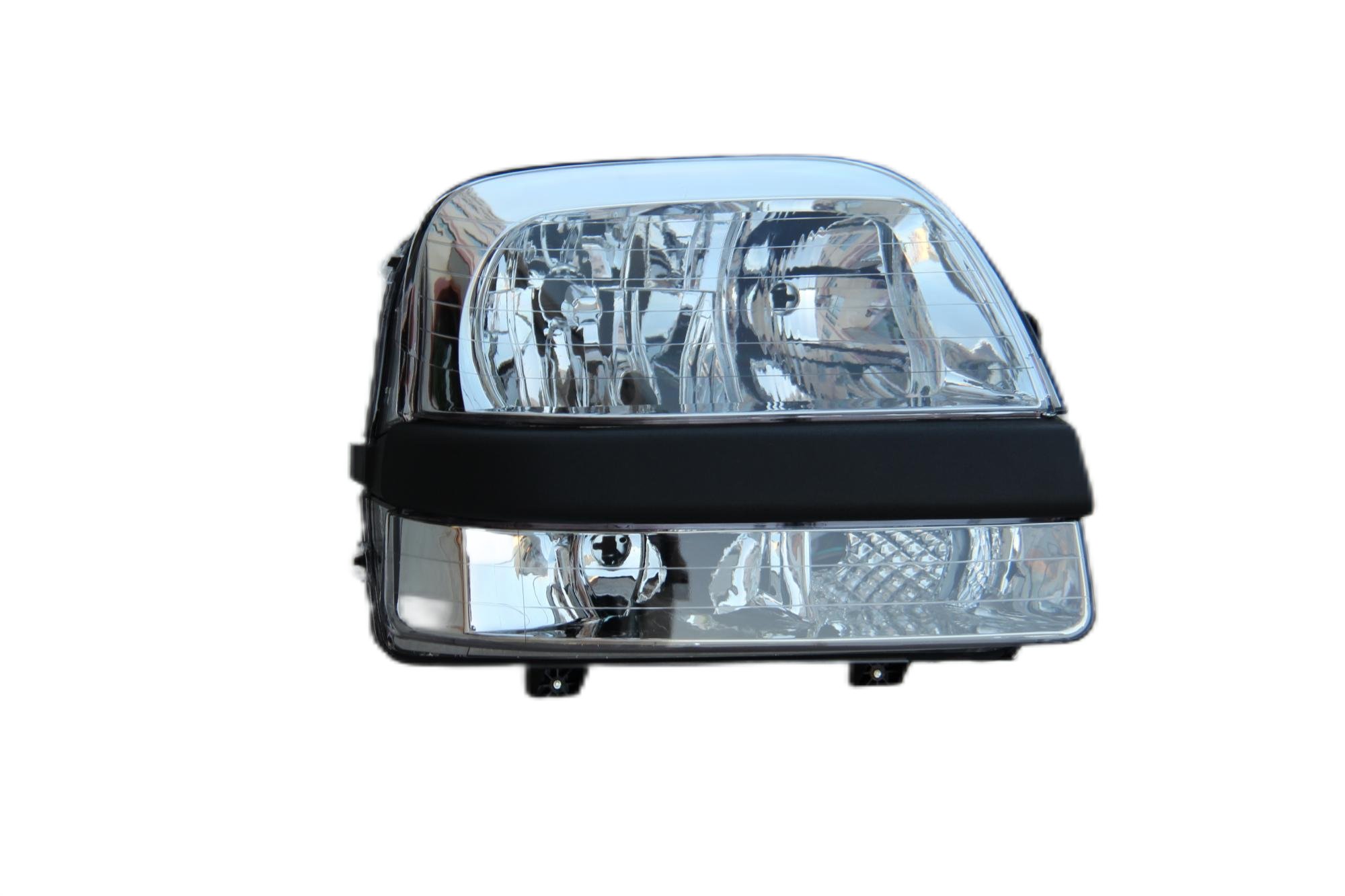 MG-01-126 DOBLO 02-09 HEAD LAMP CHROMED (MANUAL)
